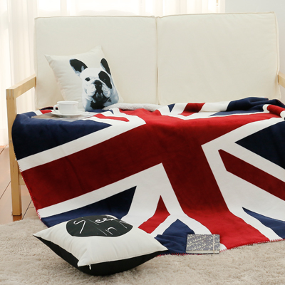 フランネルユニオンジェク毛布）イギリスの旗