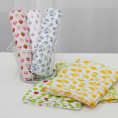 最高級DTP 20数平織りフルーツ国6種