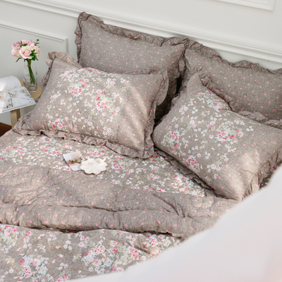 調剤チャリョプ寝具クイーンセット）シボレーフラワー（2種）