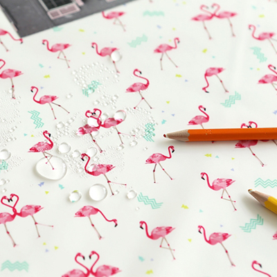 防水ソーダフラミンゴポリ防水布大幅フラミンゴ080