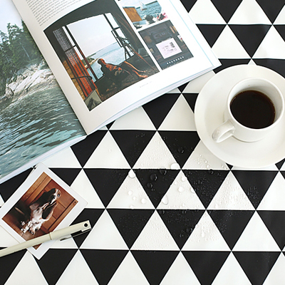 防水北欧トライアングルポリ防水布大幅パタン019