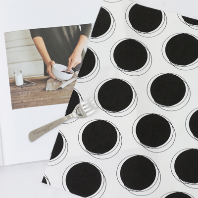 オックスフォード枠ブラックドット3817