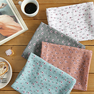 シーポン生地 花柄生地 ドリーミングフラワー 広幅 シーポン生地 4種