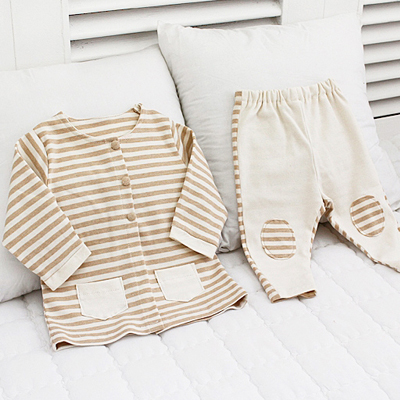 大幅40数オーガニック大丸7mmストライプ3種