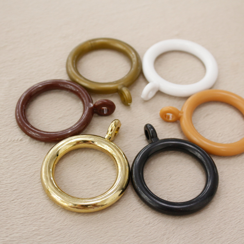 カーテンリング カーテンピン 副資材 10個 15mm