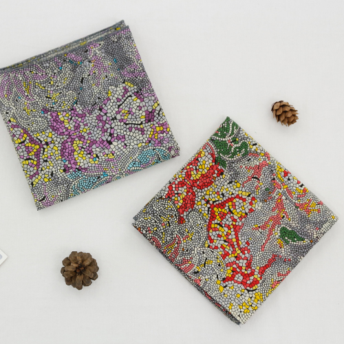 完成品）面60数ハンカチ（2種）NO.3