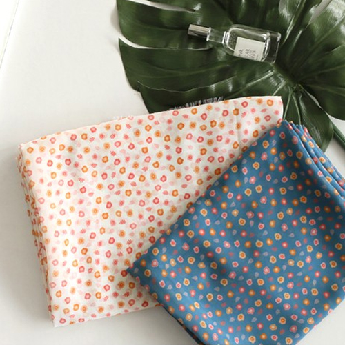 シーポン生地花柄生地プリティーフラワー広幅シーポン生地2種