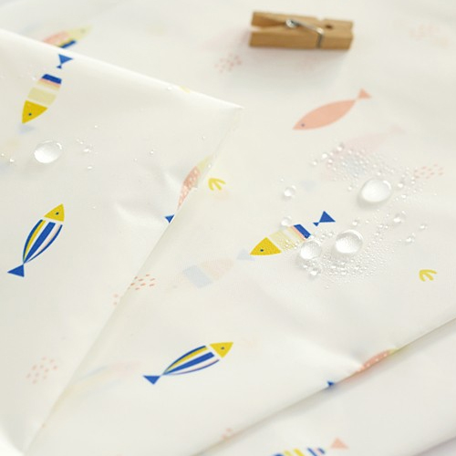 防水シンプルニシンポリ防水布大幅フィッシュ040