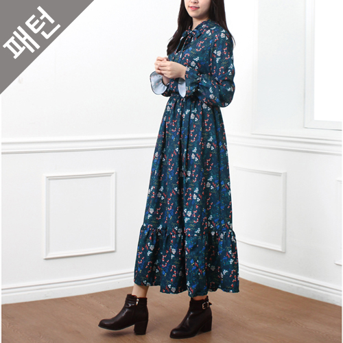 服を作るパタン女性ワンピース服服パタンP858