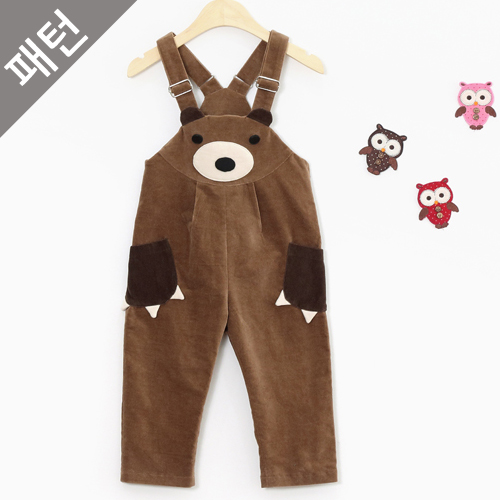 パタン子供子供サスペンダーパンツP849