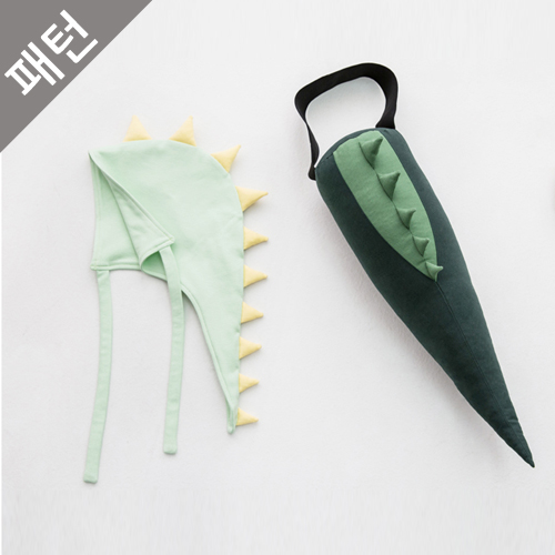 パタン子供恐竜の尾帽子P932