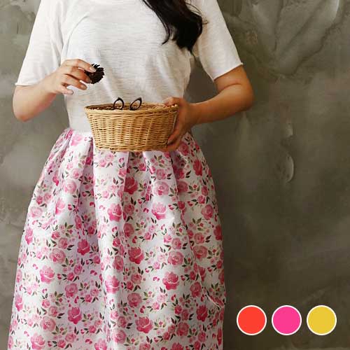 韓服の生地の花満たしたポリ韓千チョルリクフラワー花柄3種