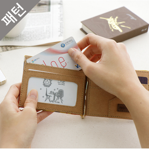 パタン小物マネークリップP907