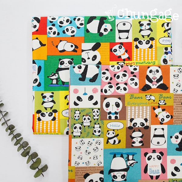 オックスフォードパンダキューブ2種