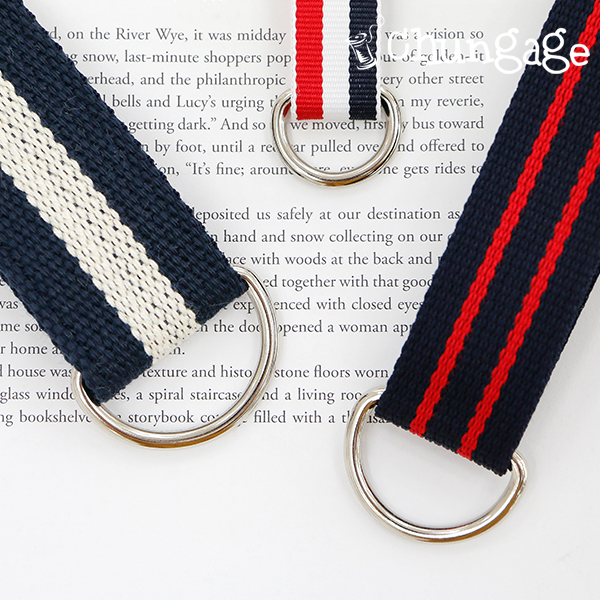 Dリングバッグ部材材バッグ紐連結リングニッケル4個入り3種