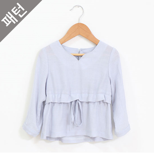 パタン子供子供ブラウスP461