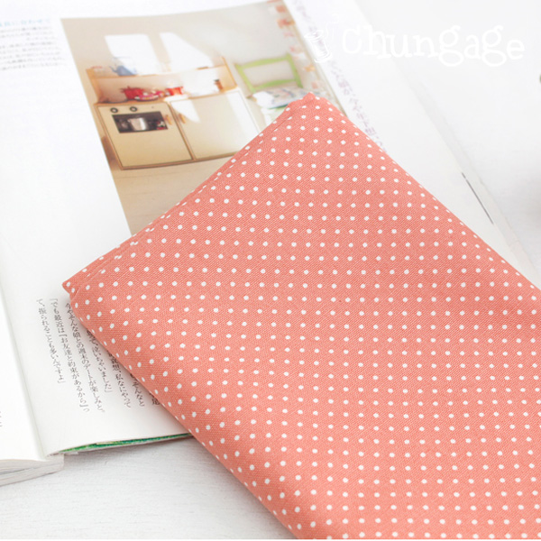 コットンオックスフォード生地グレープフルーツトット生地