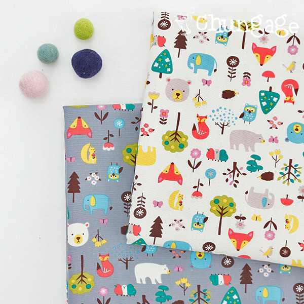 オックスフォードの動物の森2種