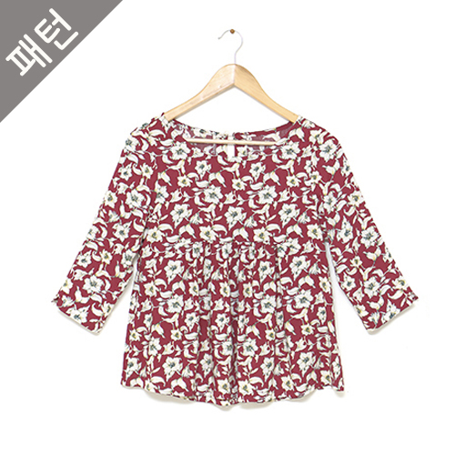 パタン女性Blouse Dress P543