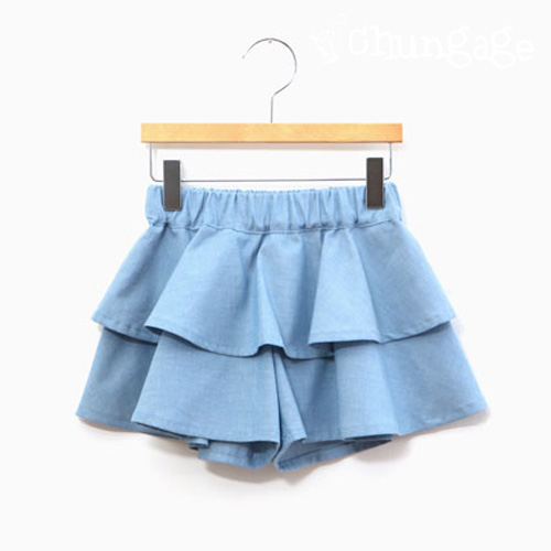 服のパターン子供のズボン実物パターンP1101