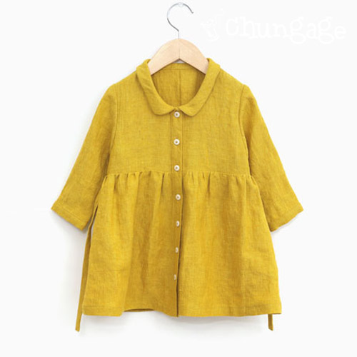 服のパターン子供ワンピースの衣装パターンP1187