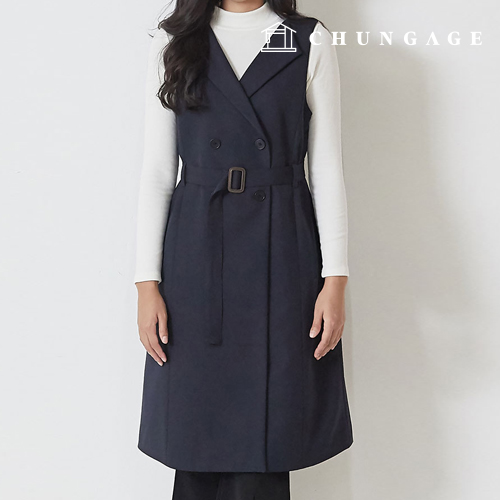 服パターン女性ロングベスト服作り衣装パターン1285