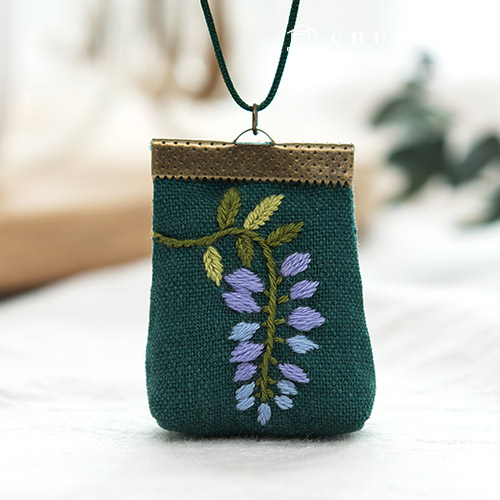 フランス刺繍パッケージDIYキット籐ダンク2種CH512506