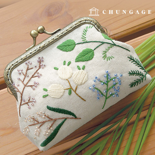 フランス刺繍パッケージDIYキット春風財布CH511802