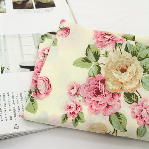 綿混シェーンローズピンク929