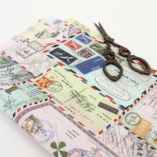 綿混レタリング3種ピンク2914