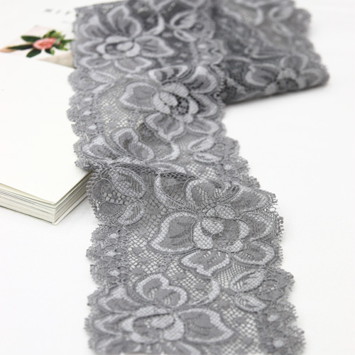 レース生地メッシスパンレース生地12色グレー