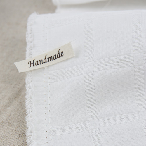 大幅パッドガーゼ白アイボリー