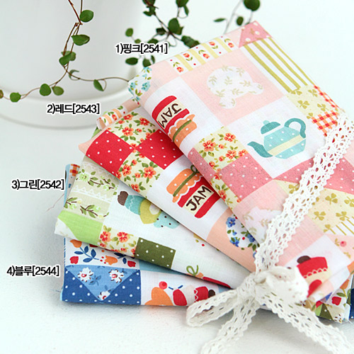 綿混ミニパッチ4color