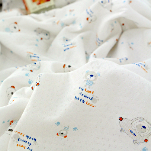 大幅特両面大丸リトルベア2color青色