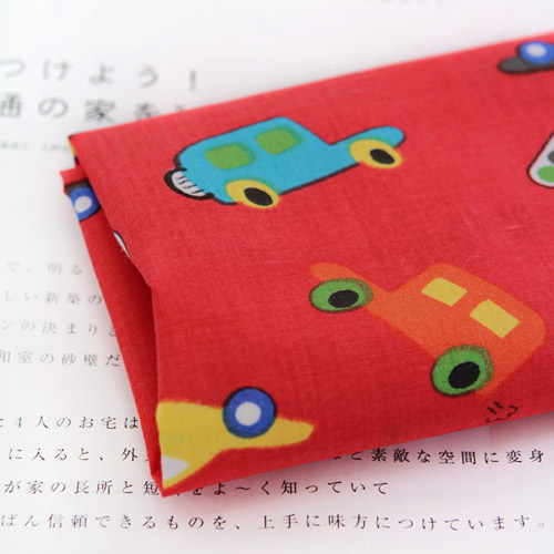 綿混自動車アンドバス4種2815レット