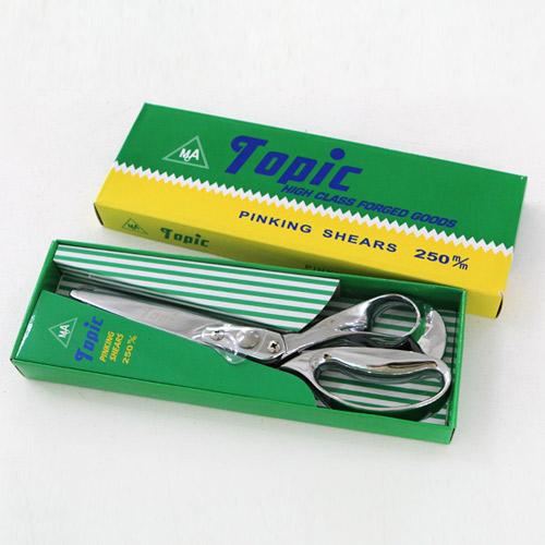 財団ピンキングハサミトピック230mm