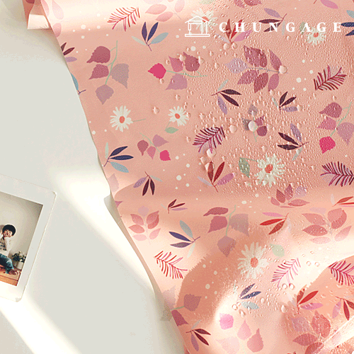 防水スノーフラワーポリ防水布大幅フラワー2種