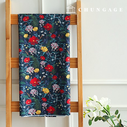 防水エリノアポリ防水布大幅フラワー232