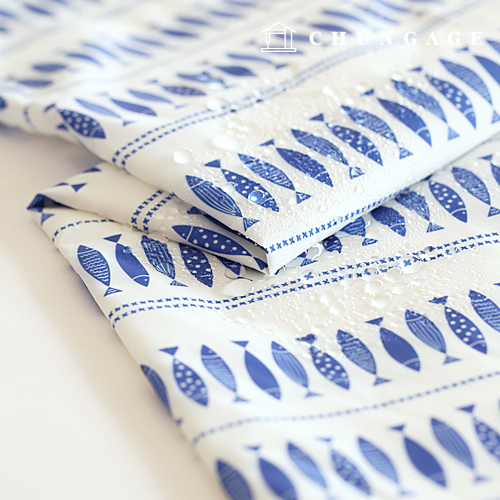 防水ニシンポリ防水布大幅フィッシュ025