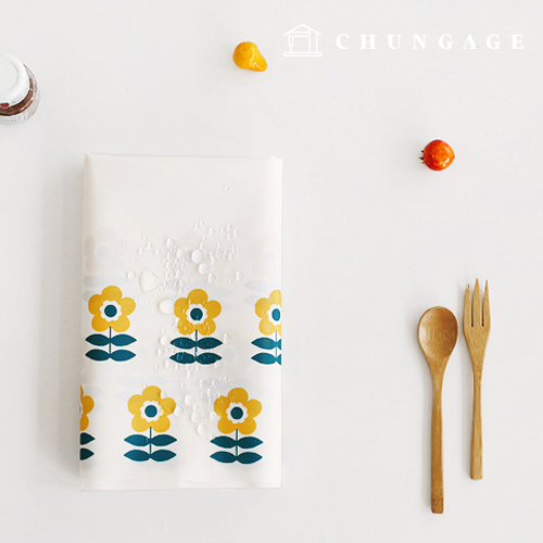 防水プアプポリ防水布大幅フラワー193