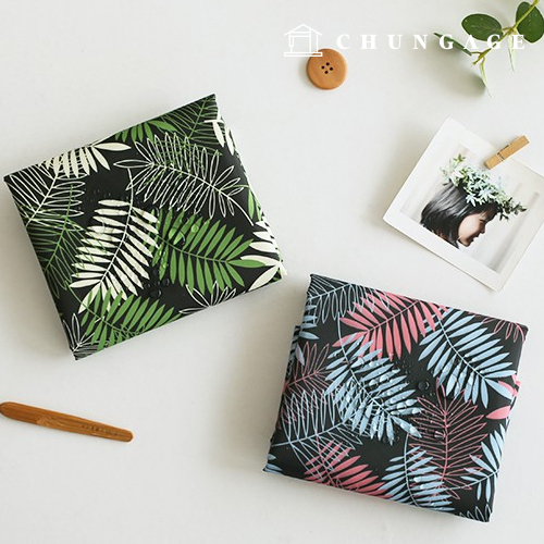 防水モダンリーフポリ防水布大幅葉2種