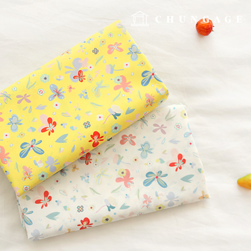 防水ハロースプリングポリ防水布大幅フラワー2種