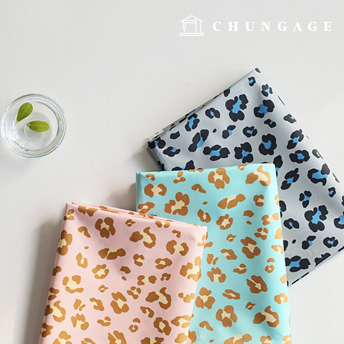 防水ハッピーヒョウポリ防水布大幅レオパード3種
