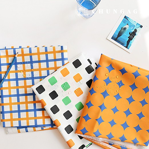 防水ゴードンポリ防水布大幅パタン3種