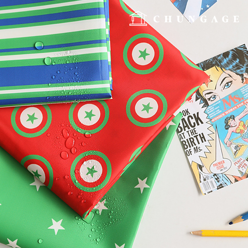 防水スーパーポリ防水布大幅パタン3種