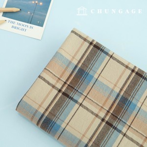 最新トレンドの生地モール 韓国生地モール 1000gage 綿生地 ガーゼ生地 アサ生地 オックスフォード生地 キャンバス生地 カット支援団 レース生地 刺繍生地 起毛極細 1 チェック生地 先染め生地 綿生地ヘリンボーンツイルウォッシングチェック生地ラテベージュ