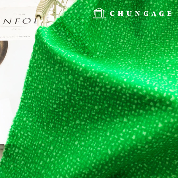 コットン生地コットン20カウントグリーンアブル