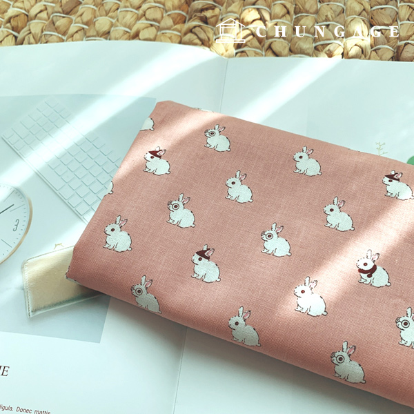 コットン生地 コットン20カウント かわいいトウギ