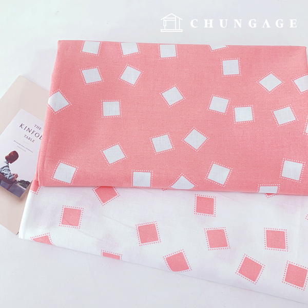 コットン生地 コットン20 カウントスクエア2種