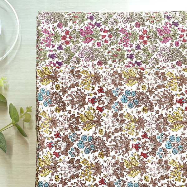 綿生地抗菌防臭加工30カウント 広幅カンパヌラ2種